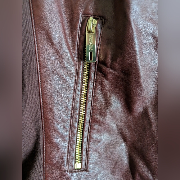 Kenneth Cole reaction Women's Faux Leather jacket - Picture 3 of 9